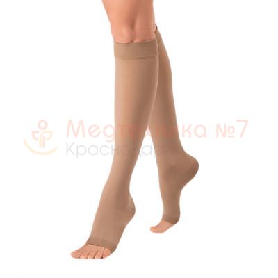 Женские гольфы Ofa Classic (2 класс, длинные, бежевые)