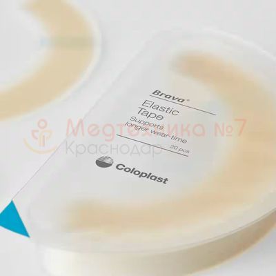 Полукольцо совместимо с большинством типов калоприемников Coloplast Brava
