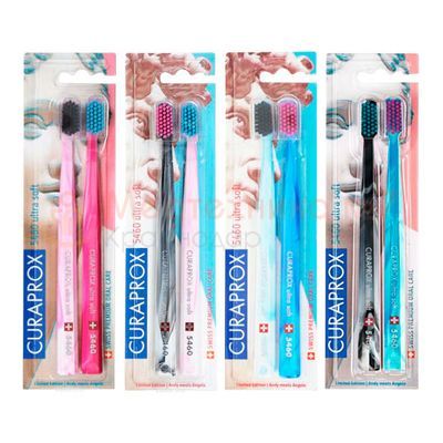 Расцветки щеток Curaprox Michelangelo