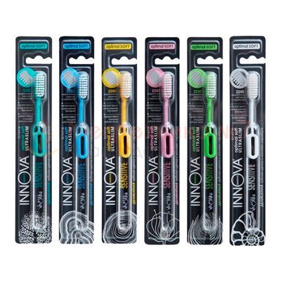 Цвета деликатных щеток INNOVA