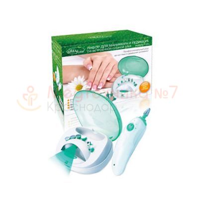 Маникюрный набор Gezatone 112D с сушкой для лака