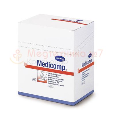 Салфетки Medicomp 10*10 см из нетканного мат 25х2 шт./уп. (арт. 4217253)