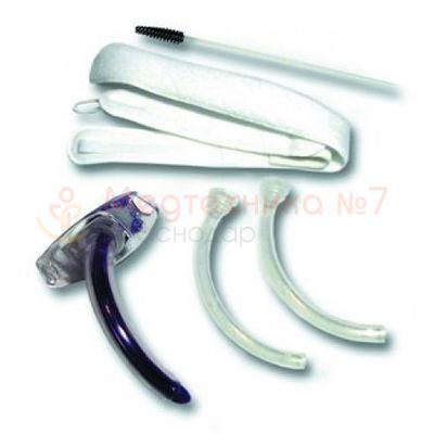 Трахеостомическая трубка PORTEX Blue Line Ultra без манжеты с двумя внутренними канюлями