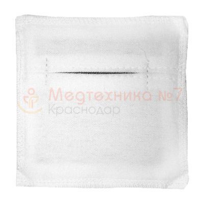 Электрод с токопроводящей тканью, 100х100 мм