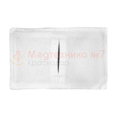 Электрод с токопроводящей тканью прямоугольный, 100х150 мм