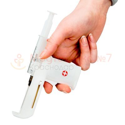 Применение шприца-пистолета