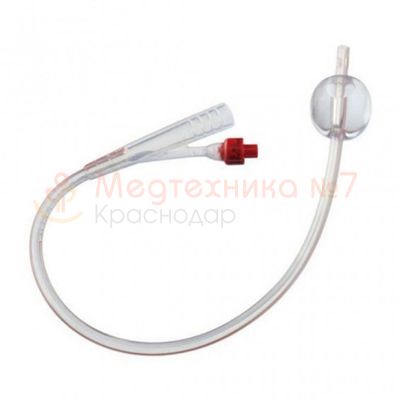 Катетер Фолея (Folysil) двухходовой, силиконовый Coloplast баллон 5-15 мл