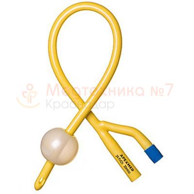 Катетер Фолея латексный 2 х ходовой Apexmed Сh/Fr8