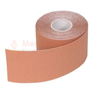 Кинезиотейп Ergodynamic 5*500 см телесный