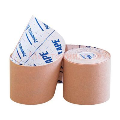 Кинезио тейп BBTape MAX ICE/SILK 5см*5м бежевый