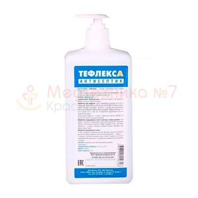Кожный антисептик ТефлексА с дозатором, 1 л