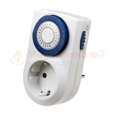 Механический таймер-розетка ROBITON ME-01