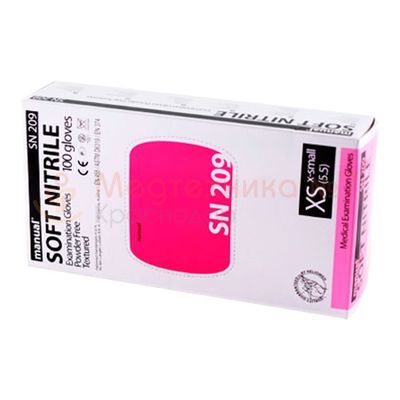 Перчатки медицинские MANUAL SN209 смотровые