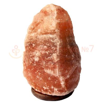 Красная солевая лампа 2-3 кг, с диммером