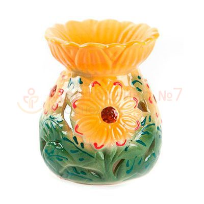 Керамическая аромалампа Подсолнух