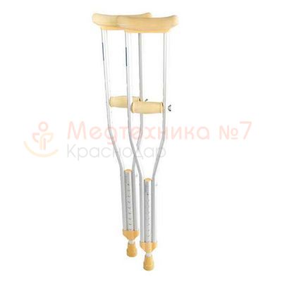 Костыли подмышечные СИМС2 10023 без УПС, 180-200 см