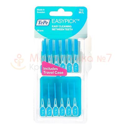 Межзубные ершики TePe EasyPick M/L 36 шт.