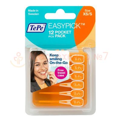 Межзубные ершики TePe EasyPick XS/S 12 шт.