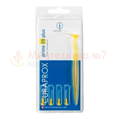 Набор Prime Plus: 5 ершиков CPS09 (желтый) с держателем UHS451