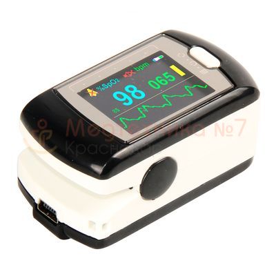 Пульсоксиметр CMS 50, вид прибора сбоку