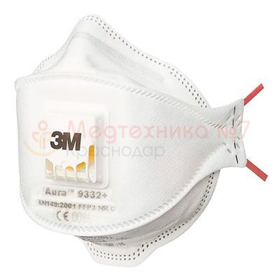 Респиратор 3М 9332 FFP3 NR D