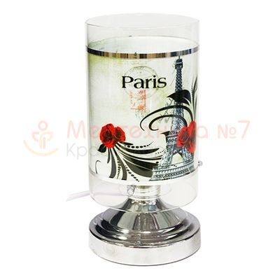 Стеклянная электрическая аромалампа «Париж», сенсорная