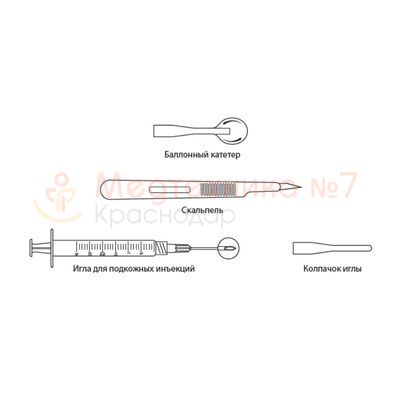 Word-катетер для бартолиновых желез комплектация