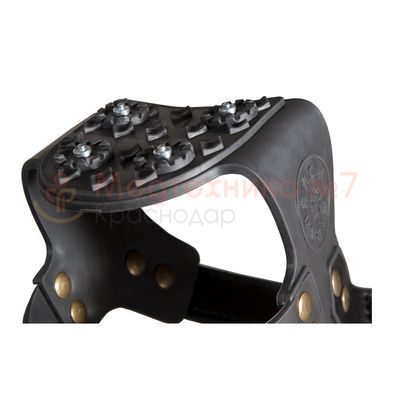 Зимоход на пятку, крупный план