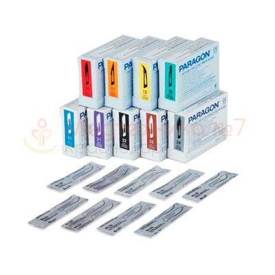 Лезвие для скальпеля Paragon одноразовое стерильное, №10