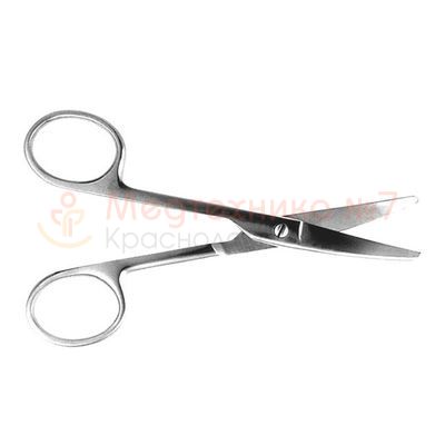 Н-3 ножницы тупоконечные вертикально-изогнутые