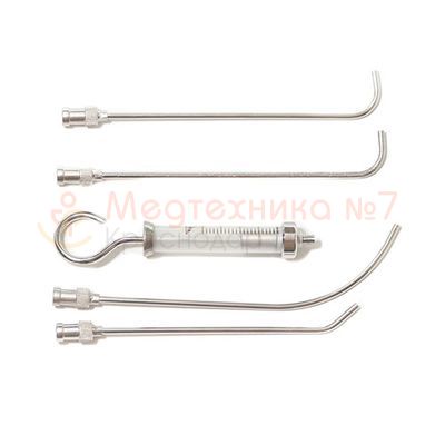 Шприц Ш-14-2 для внутригортанных вливаний и промывания миндалин, 2 мл