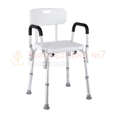 Стул для ванны с ручками усиленный Dr.Wagner 402B