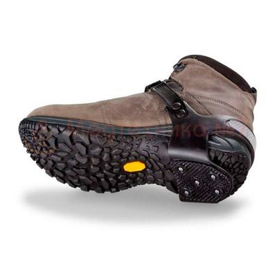 Антигололедные накладки Каблук Лайт 5х5 с победитовыми шипами