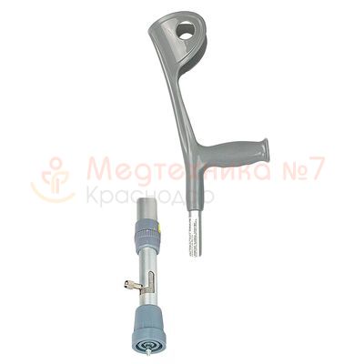 Костыль локтевой Ergoforce ERG-8004у с УПС металлический штырь