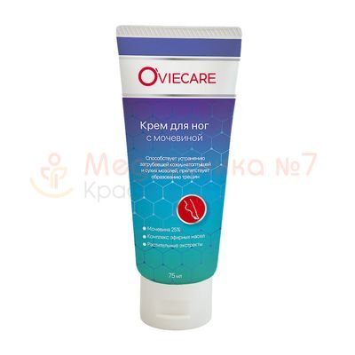 Крем для ног с мочевиной Oviecare, 75 мл