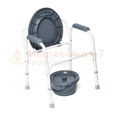 Кресло-туалет Barry WC100 стальная рама