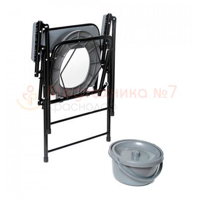 Кресло-туалет Barry WC600 в сложенном виде