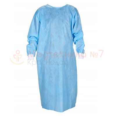 Хирургический халат стерильный 140 см Хирургический халат стерильный 140 см