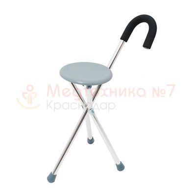 Трость СИМС2 C Rest с сиденьем в разложенном виде