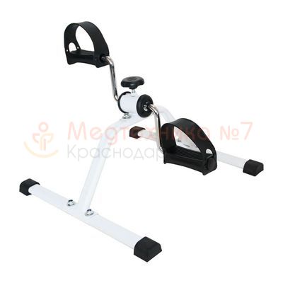 Велотренажер педальный для рук и ног Просто Полезно белый