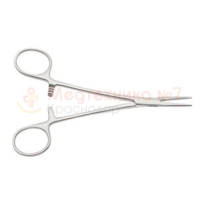 3-120 Зажим кровоостанавливающий "Москит" прямой, 125 мм