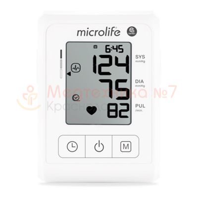 Тонометр Microlife BP B1 Classic автоматический, манжета M-L с крупным дисплеем