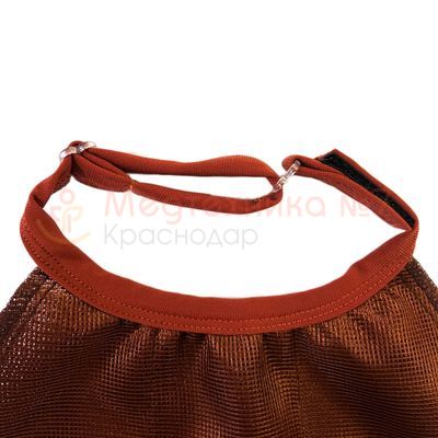 Фартук нагрудный для защиты гортани 4 слоя Trachea Норм терракотовый, арт. 10-427 из диолена