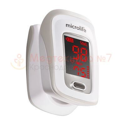 Пульсоксиметр Microlife OXY 200, вид спереди