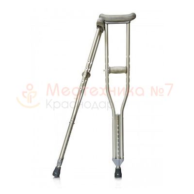 Костыли подмышечные Amrus AMUC02 с УПС, вид сбоку