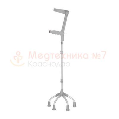 Костыль локтевой Mikirad 16/MR.KL.05 четырехопорный