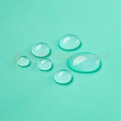 Нагрудник многоразовый с карманом BESIDE зеленый, ПВХ, 45x65 см не пропускает жидкость