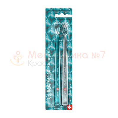 Набор Curaprox 5460/2Winter Ultrasoft Duo Winter Edition, d 0,10 мм