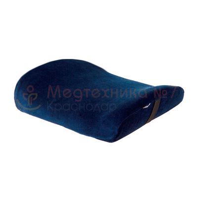 Подушка под спину ортопедическая Ortocorrect с ремнем для крепления к стулу