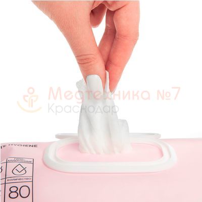 Влажные салфетки для интимной гигиены мужчин и женщин BESIDE, 80 шт комфортные